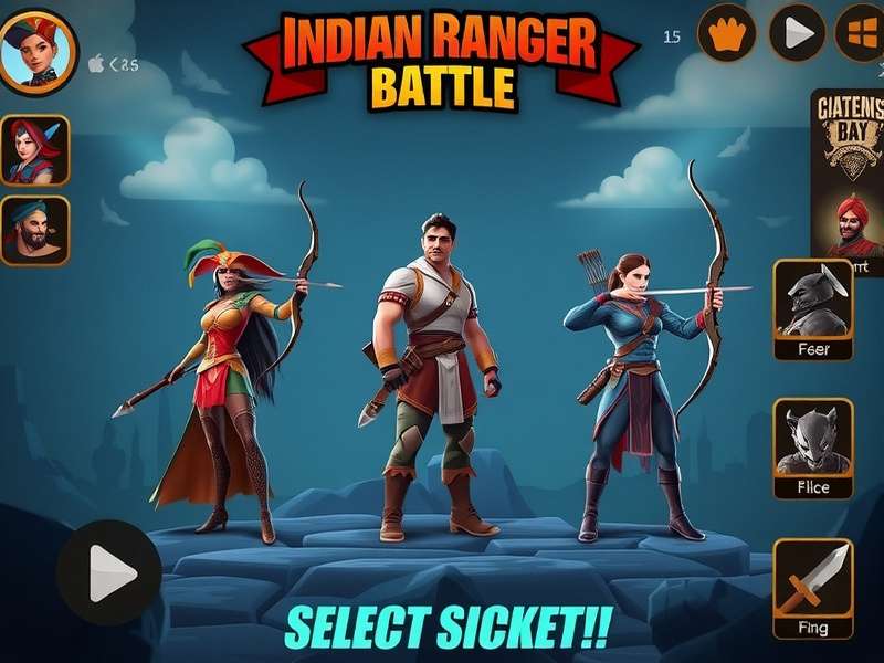 Indian Ranger Archero Battle gameplay screenshot